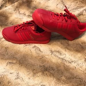 Red adidas
